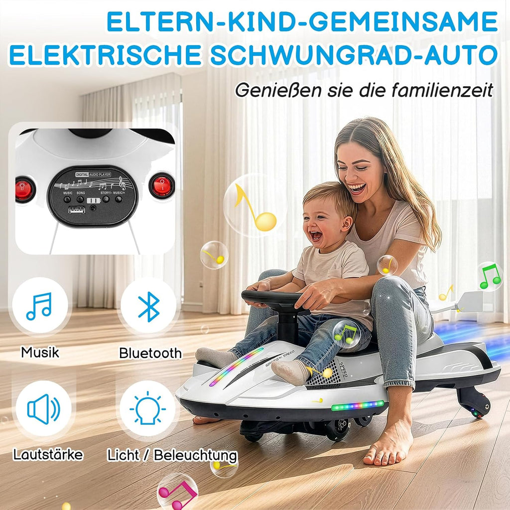 LALAHO Kinder-Elektroauto 2-in-1
