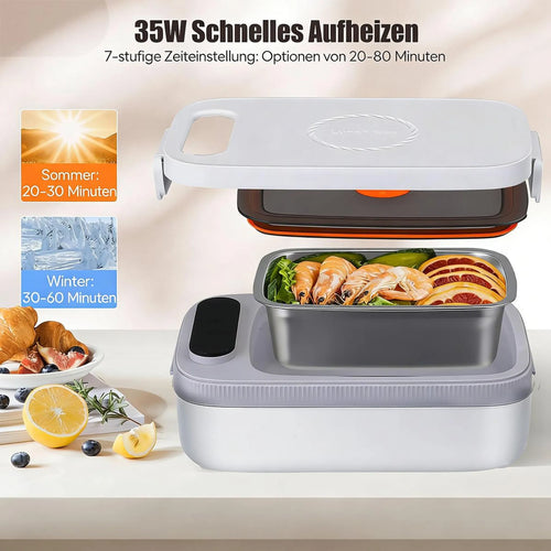 Elektrische Lunchbox mit Akku - Heatbox
